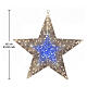 Estrela luminosa bicolor 200 LEDs 60 cm s3