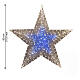 Estrela decorativa bicolor 290 LEDs 80 cm s2