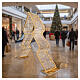 Figura LED Albero 3D con tubo e lucciolone 800 LED bianco caldo 200x185x50 cm s2
