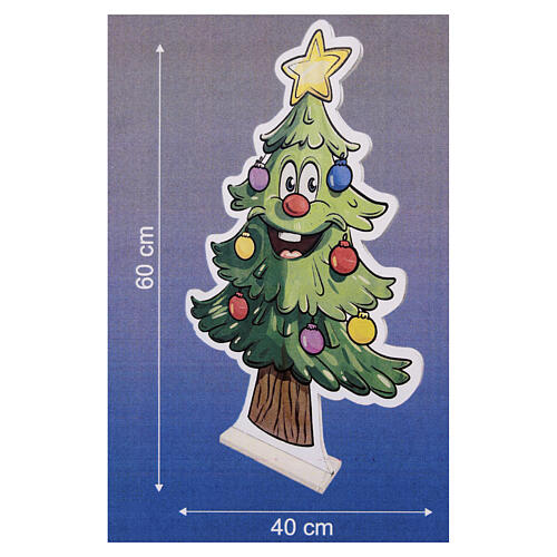 Decorazione luminosa Albero Smile Infinity Lights 294 LED multicolor 60cm 2