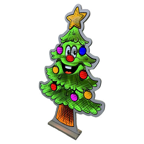 Albero Smile luminoso Infinity Lights 570 LED multicolor 100cm 4