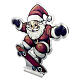 Babbo Skate luminoso Infinity Lights 420 LED multicolor 60cm s5