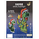 Dinosauro Saurino luminoso Infinity Lights 420 LED multicolor 60cm s3