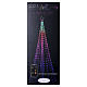 Albero luminoso a cono App-I Light Fantasy Smart RGB 180 LED 180cm s5