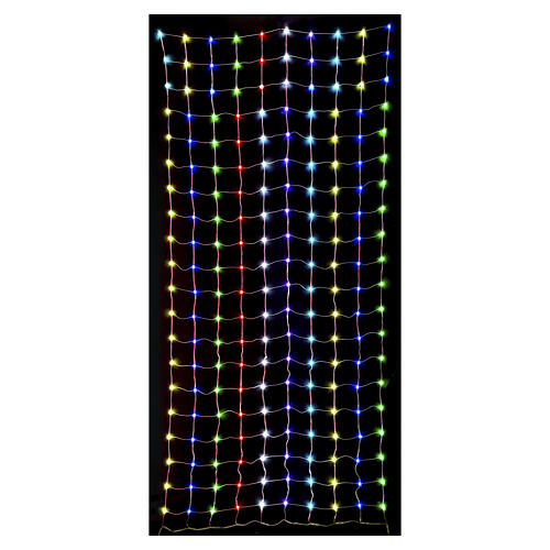 Rete luminosa App-I Light Fantasy Smart RGB 200 LED 1x2mt 1