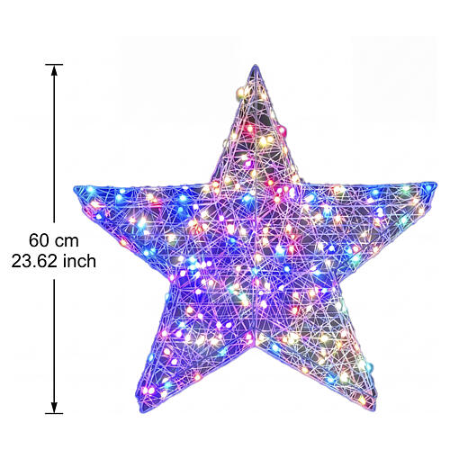 Stella luminosa 3D App-I Light Fantasy Smart RGB 180 LED 60cm 3