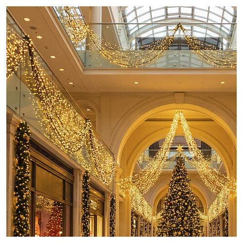 Guirlande lumineuse de Noël 3000 LEDs blanc chaud jeux de lumière 60 m int/ext 4