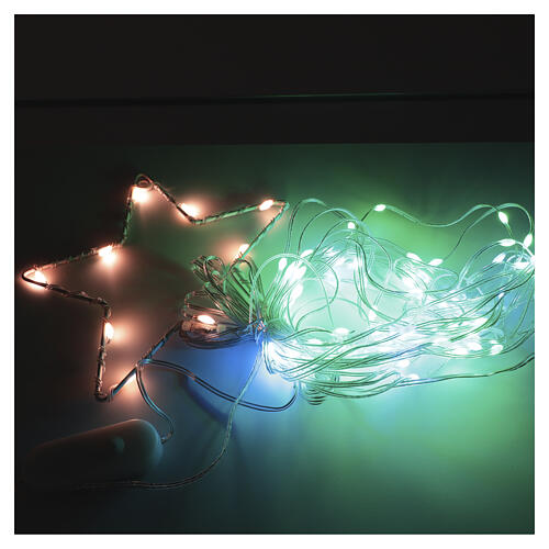 Cascata luminosa a forma di cometa App-I Light Fantasy Smart RGB 100 LED 150cm 5
