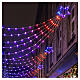 Cascata luminosa a forma di cometa App-I Light Fantasy Smart RGB 100 LED 150cm s2