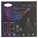 Cascata luminosa a forma di cometa App-I Light Fantasy Smart RGB 100 LED 150cm s4