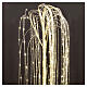 Albero a cascata dorato 220 NanoLED luce calda 150 cm s4