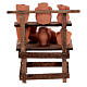 Potter's stall for 10 cm Neapolitan Nativity Scene, 10x10x5 cm s4