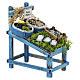Fish stall for 10 cm Neapolitan Nativity Scene, 10x10x5 cm s4