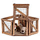 Sheep enclosure for 10 cm Neapolitan Nativity Scene, 10x10x10 cm s1