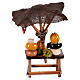 Deli stall with sunshade, 6-8 cm Neapolitan Nativity Scene, 10x10x10 cm s4