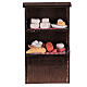 Large sideboard nativity scene 10-12 cm Neapolitan cheese salami 10x5x5 cm assorted s1