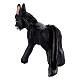 Burro oscuro belén napolitano altura 6 cm s3