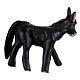 Burro escuro presépio napolitano altura 6 cm s2