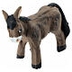 Burro escuro presépio napolitano altura 6 cm s2