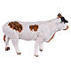 Mucca bianca con chiazze presepe napoletano 8 cm s2
