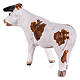 Mucca bianca con chiazze presepe napoletano 8 cm s3