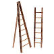 Pair of large ladders Neapolitan nativity scene 10 cm  s1