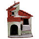 Green cork house for 10-12 cm Neapolitan Nativity Scene s1