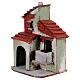 Green cork house for 10-12 cm Neapolitan Nativity Scene s2