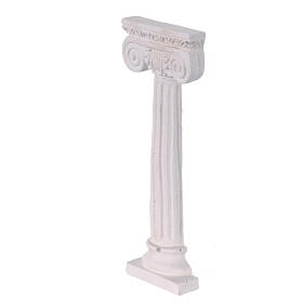 Plaster column with Ionic capital for 10 cm Neapolitan Nativity Scene