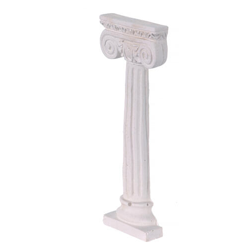 Columna capitel belén napolitano 10 cm yeso 2