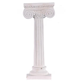 Coluna capitel presépio napolitano 10 cm gesso