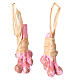 Set of 2 onion bunches to hand for 6 cm Neapolitan Nativity Scene s1