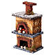 Four à bois jaune crèche napolitaine 8-10 cm décor h 13 cm s2