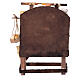 Banchetto presepe 10 cm napoletano formaggi assortiti pane dimensioni 15x15x5 cm s4
