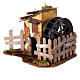 Watermill with fence for 10-12 cm Neapolitan Nativity Scene, 15x20x15 cm s2