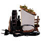 Watermill with fence for 10-12 cm Neapolitan Nativity Scene, 15x20x15 cm s4