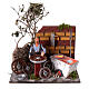 Kowal w warsztacie - ruchoma figurka do szopki neapolitańskiej 10 cm, wymiary 20x20x20 cm s1