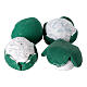 Blumenkohl, 4-teiliges Set, Krippenzubehör, neapolitanische Krippe, für 10–12 cm Krippe – 1 cm s2