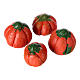 Zucche 4 pz per presepe 10-12 cm 1 cm terracotta s1