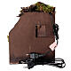 Bottega ciabattino capanna attrezzi presepe napoletano 12 cm movimento 25x20x20 cm s6