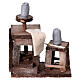 Mostrador ceramista pequeño belén 8-10 cm napolitano herramientas 10x10x5 cm s1