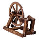 Spinning wheel for 10-12 cm Neapolitan Nativity Scene, 5x10x5 cm s4