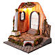 Temple with column and gate for 14-16 cm Neapolitan Nativity Scene, 45x40x40 cm s2
