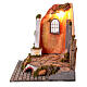 Temple with column and gate for 14-16 cm Neapolitan Nativity Scene, 45x40x40 cm s3