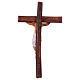 Escena belén pascual crucifixión Jesús ladrones 3 piezas Nápoles 25x15 cm s11