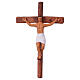 Scena presepe pasquale crocifissione Gesù ladroni 3 pz Napoli 25x15 cm s4