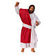 Gesù porta croce Cireneo 2 pz presepe Napoli terracotta 13 cm s5