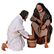Washing of the Feet statue set for Neapolitan Easter nativity scene 30 cm s5