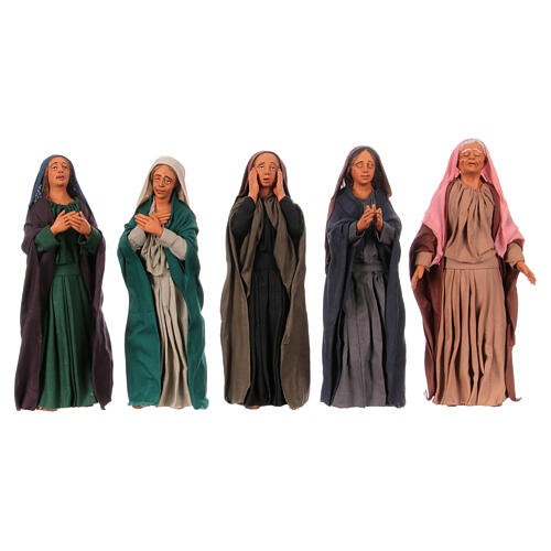 Mujeres llorando terracota belén pascual 30 cm 1