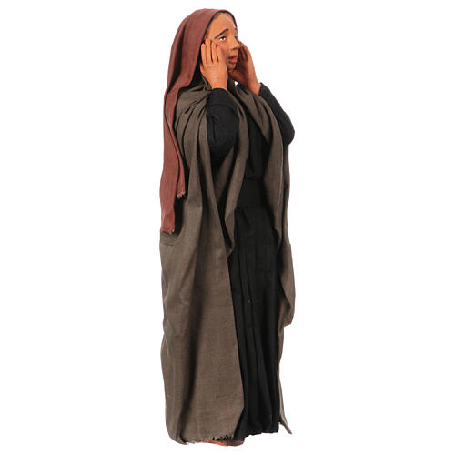 Weeping Women Terracotta Easter Nativity Scene 30 cm 9